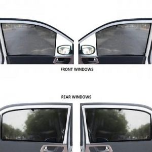 Premium  Fix type SunShade Curtain For ALTO 800  - Black